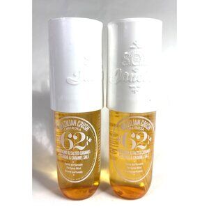 Brazilian Crush 62 Pistachio Salted Caramel Spray Perfume 3 oz/ 90 ml Set of 2